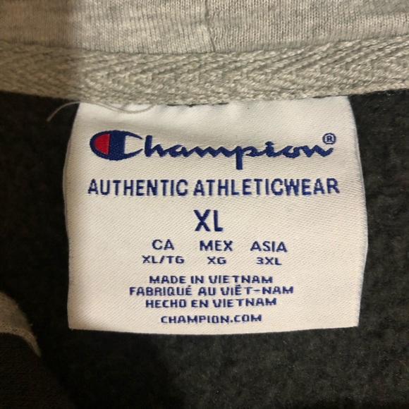Vintage champion cropped hoodie - Picture 3 of 4